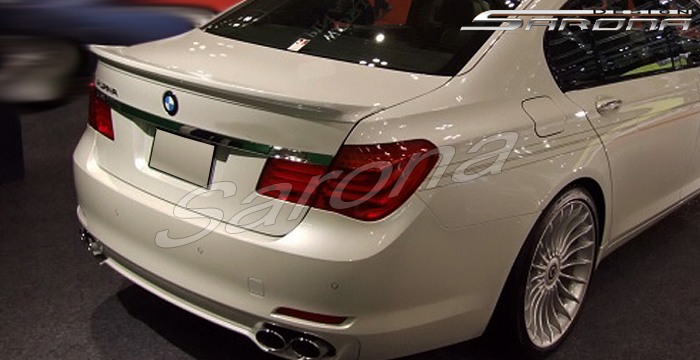 Custom BMW 7 Series Trunk Wing  Sedan (2009 - 2014) - $319.00 (Manufacturer Sarona, Part #BM-061-TW)